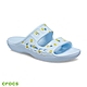 Crocs 卡駱馳 (中性鞋) 貝雅印花拖鞋-207994-4JQ product thumbnail 1