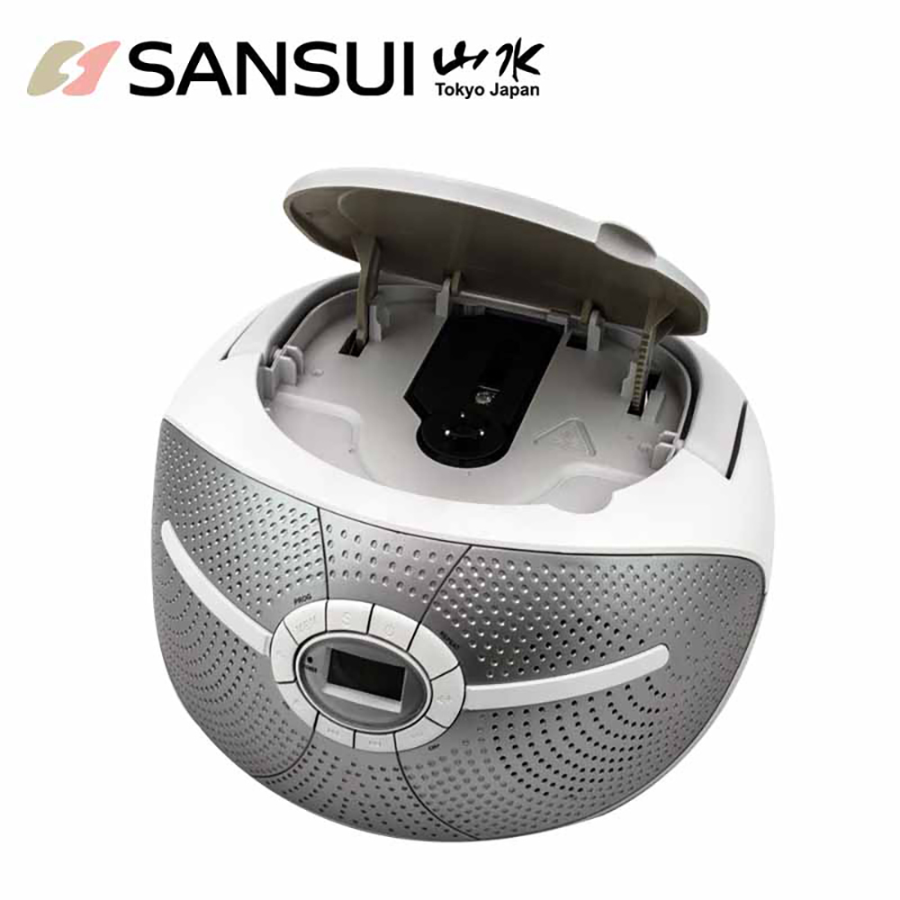 SANSUI 山水 CD/FM/AUX手提式音響 SB-D30