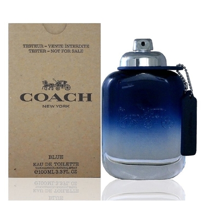 coach blue 時尚藍調男性淡香水 100ml tester 包裝 (原廠公司貨)