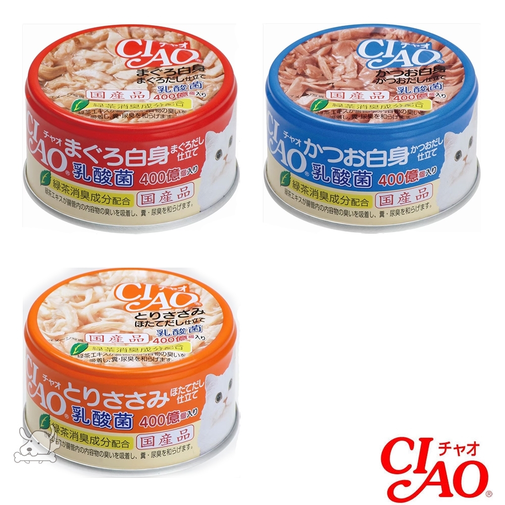 CIAO 日本 旨定罐 乳酸菌系列 貓罐 85g 24罐
