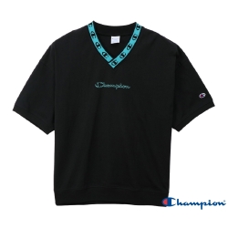 Champion AS V領Logo短Tee 黑色