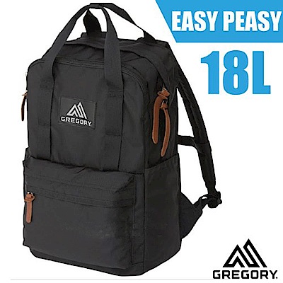 美國 GREGORY 新款 EASY PEASY DAY 日用雙肩休閒後背包18L_黑