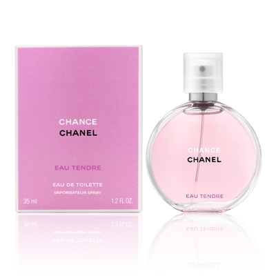 CHANEL香奈兒 CHANCE粉紅甜蜜淡香水 35ml