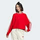 ADIDAS JAC CREW NECK 三葉草 女長袖上衣-紅-IX4228 product thumbnail 1