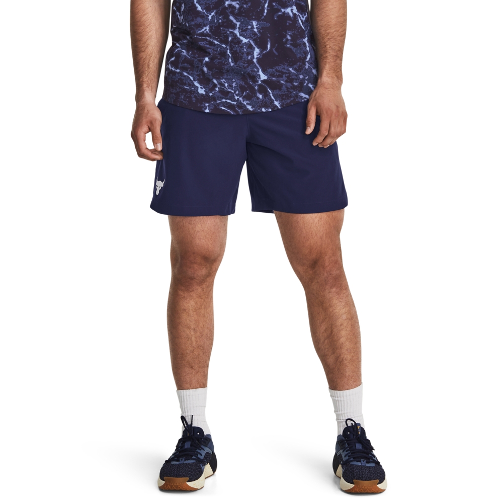 【UNDER ARMOUR】UA 男 Pjt Rock Woven 短褲-人氣新品