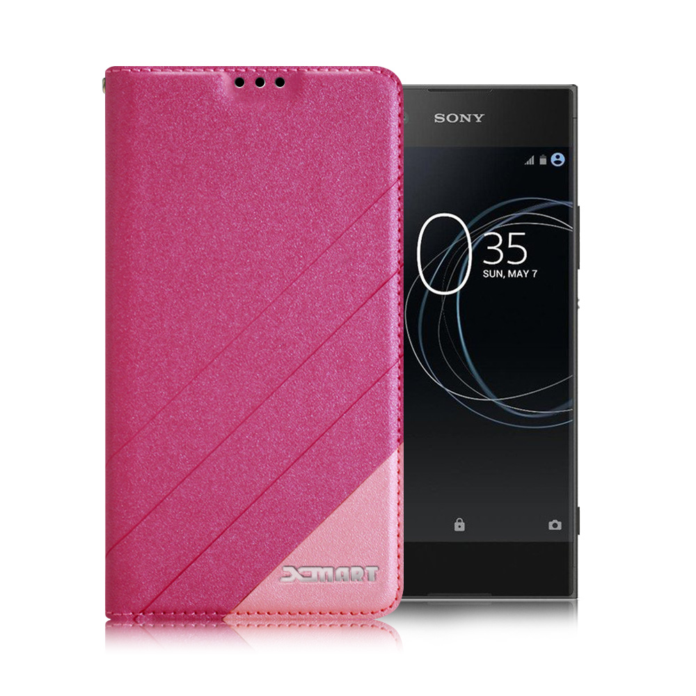 Xmart for SONY XPERIA XA1 Plus 完美拼色磁扣皮套