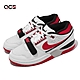 Nike 休閒鞋 AAF88 男鞋 芝加哥公牛 白 紅 黑 皮革 Chicago bulls DZ4627-100 product thumbnail 1