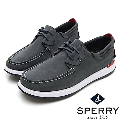 SPERRY 紳士休閒手工縫製帆船鞋(男)-海軍藍