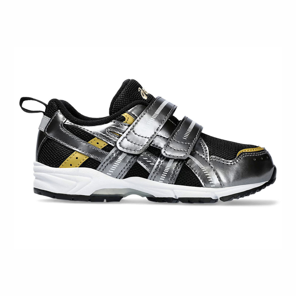 Asics Gd.runner Mini Mg 4 [1144A205-020] 中童 運動鞋 魔鬼氈 保護 反光 銀黑