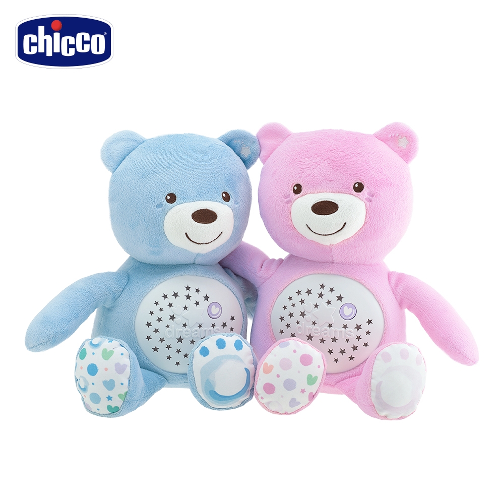 chicco-彩虹投射甜蜜晚安熊