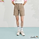 Arnold Palmer -女裝-特殊車線口袋造型牛仔五分褲-淺卡其 product thumbnail 1