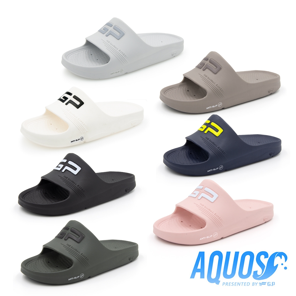 G.P涼拖鞋 【AQUOS】透氣防滑排水機能拖鞋(A5220) GP 拖鞋 室內拖鞋