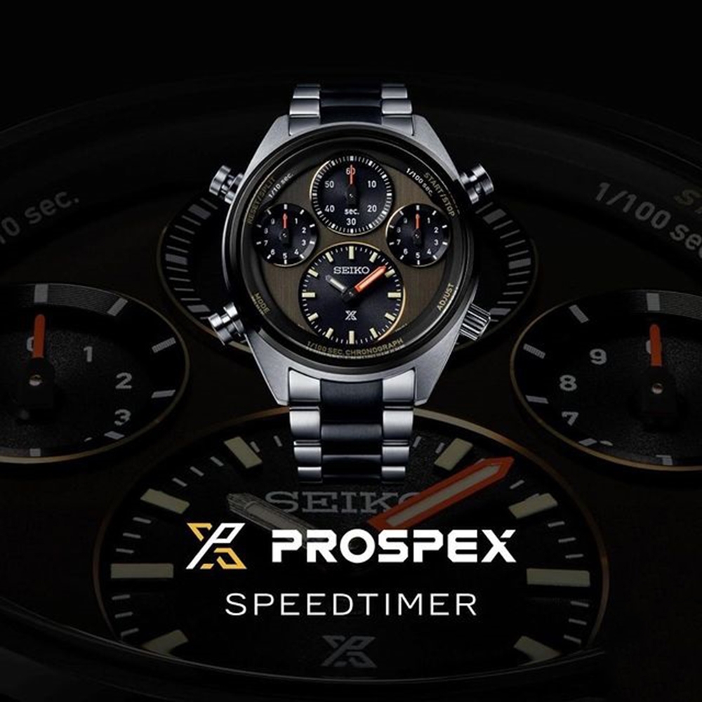 Seiko 精工 Prospex Speedtimer 指針計時40周年紀念太陽能腕錶-8A50-00C0N/SFJ005P1_SK043