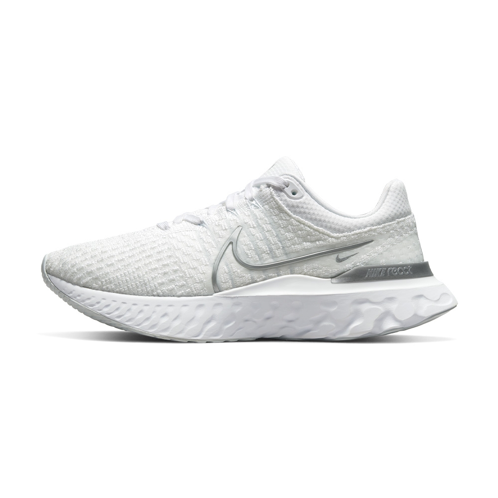 Nike React Infinity Run Flyknit 3 女鞋 白色 避震 舒適 運動 慢跑鞋 DD3024-101