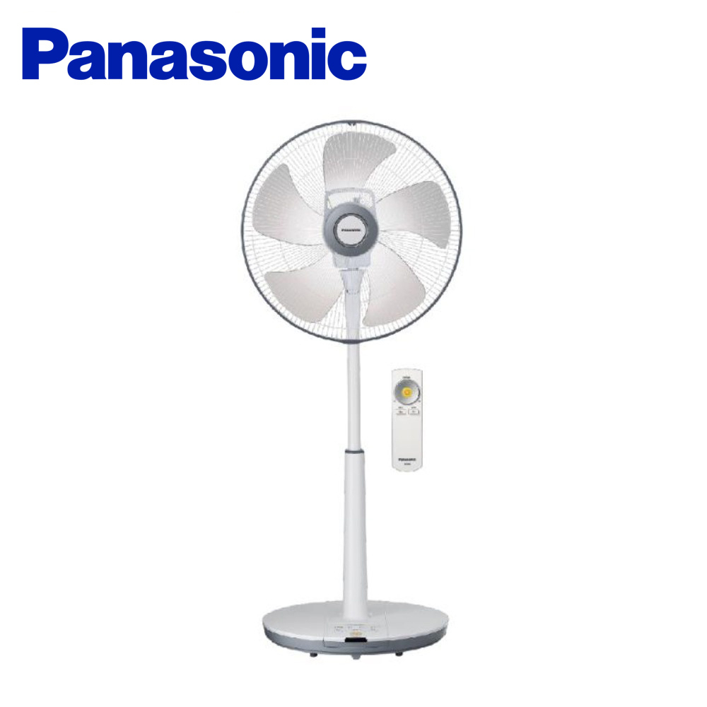 Panasonic 國際牌 16吋五片扇葉ECO智能溫控微電腦DC立扇(附遙控器) F-S16LMD -