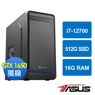 華碩B660平台[夜風騎士]i7-12700/16G/GTX 1650/512G_SSD