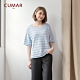 【CUMAR】舒適透氣條紋-針織衫(三色) product thumbnail 1