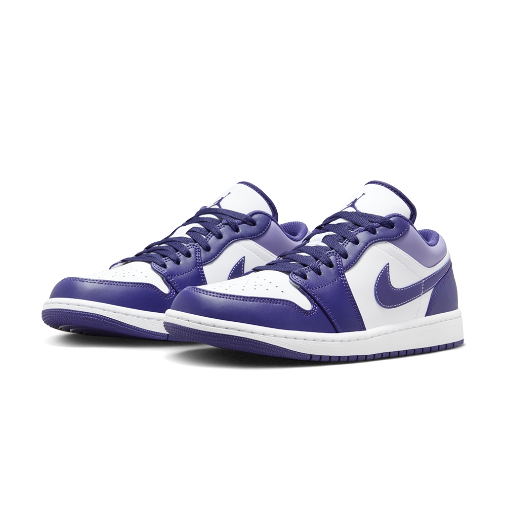 Nike Jordan 1 Low Sky J Purple 男葡萄紫低筒經典運動休閒鞋553558