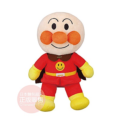 anpanman 麵包超人-蓬蓬微笑布偶s plus 麵包超人