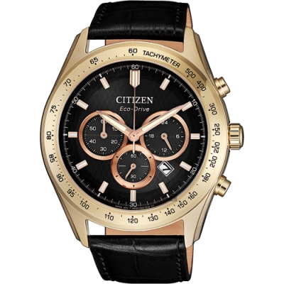 CITIZEN 星辰 情人節光動能計時手錶 送禮推薦-44mm CA4453-14E