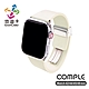 COMPLE Apple Watch 官方認證皮革悠遊卡錶帶 星光白 42/44/45/49mm專用 product thumbnail 3