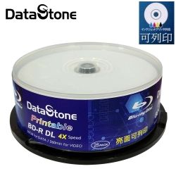 DataStone A+ 藍光 4X BD-R DL 50GB 亮面相片滿版可印X25片