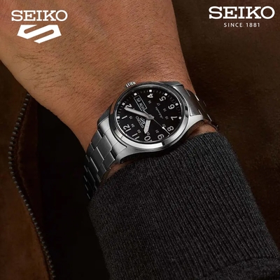 SEIKO 精工 5 Sports 軍風機械錶(4R36-13P0D/SRPJ81K1) ˍSK040