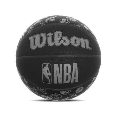Wilson 籃球 NBA All Team 7號球 黑 灰 室內外通用 合成皮 WTB1300XBNBA