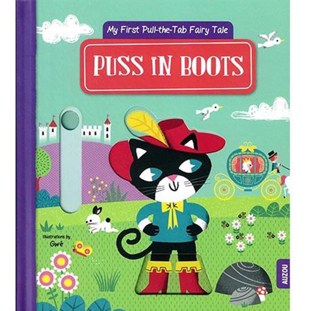 Puss In Boots 穿靴子的貓 推拉硬頁書 | 拾書所