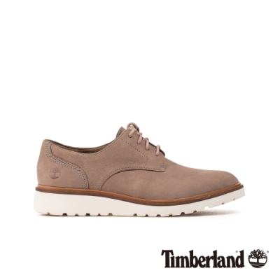 Timberland 女款中灰色磨砂革牛津休閒鞋|A1MLQ