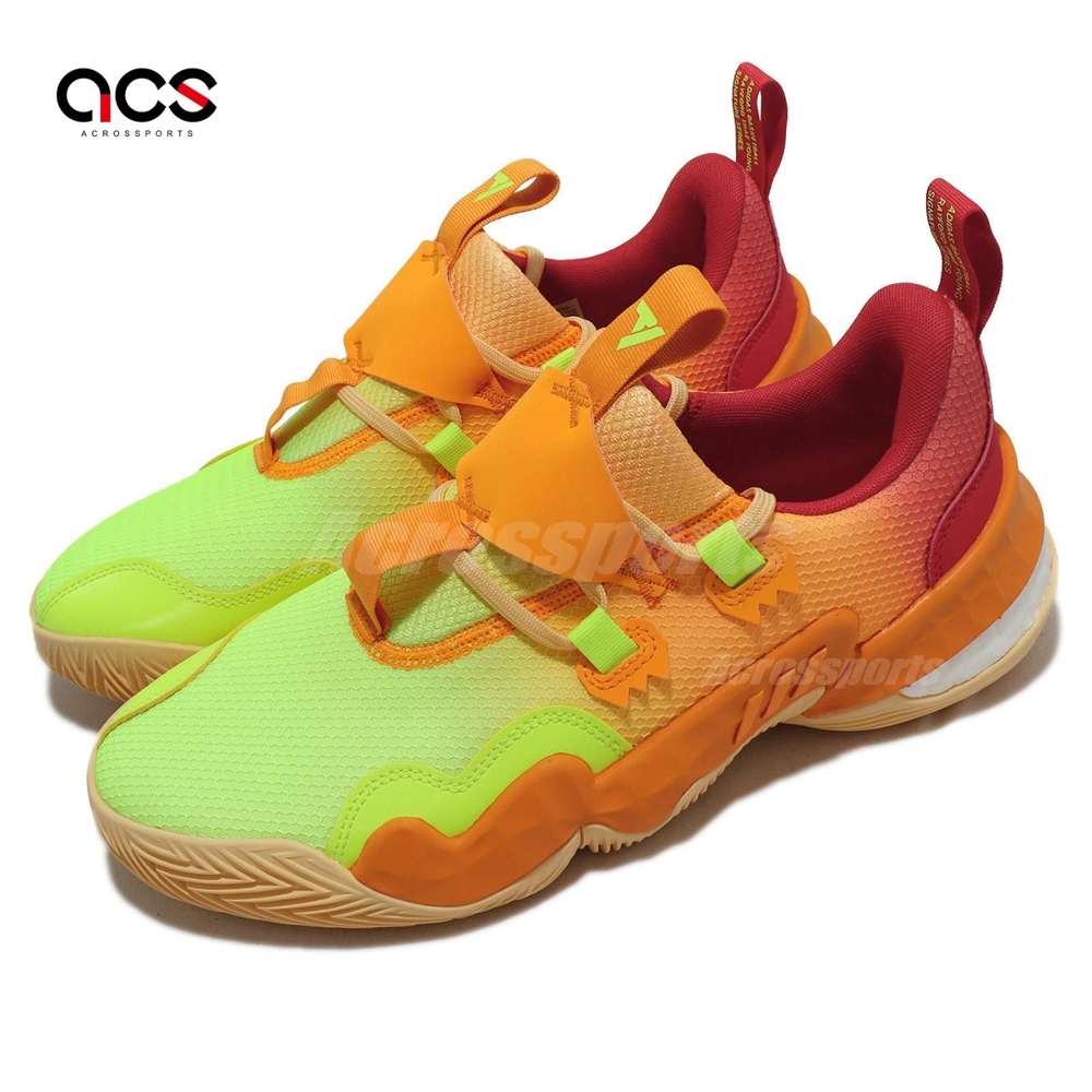 Adidas 籃球鞋 Trae Young 1 男鞋 黃 橘 Boost 避震 崔楊 Citrus Fade 運動 GY0296