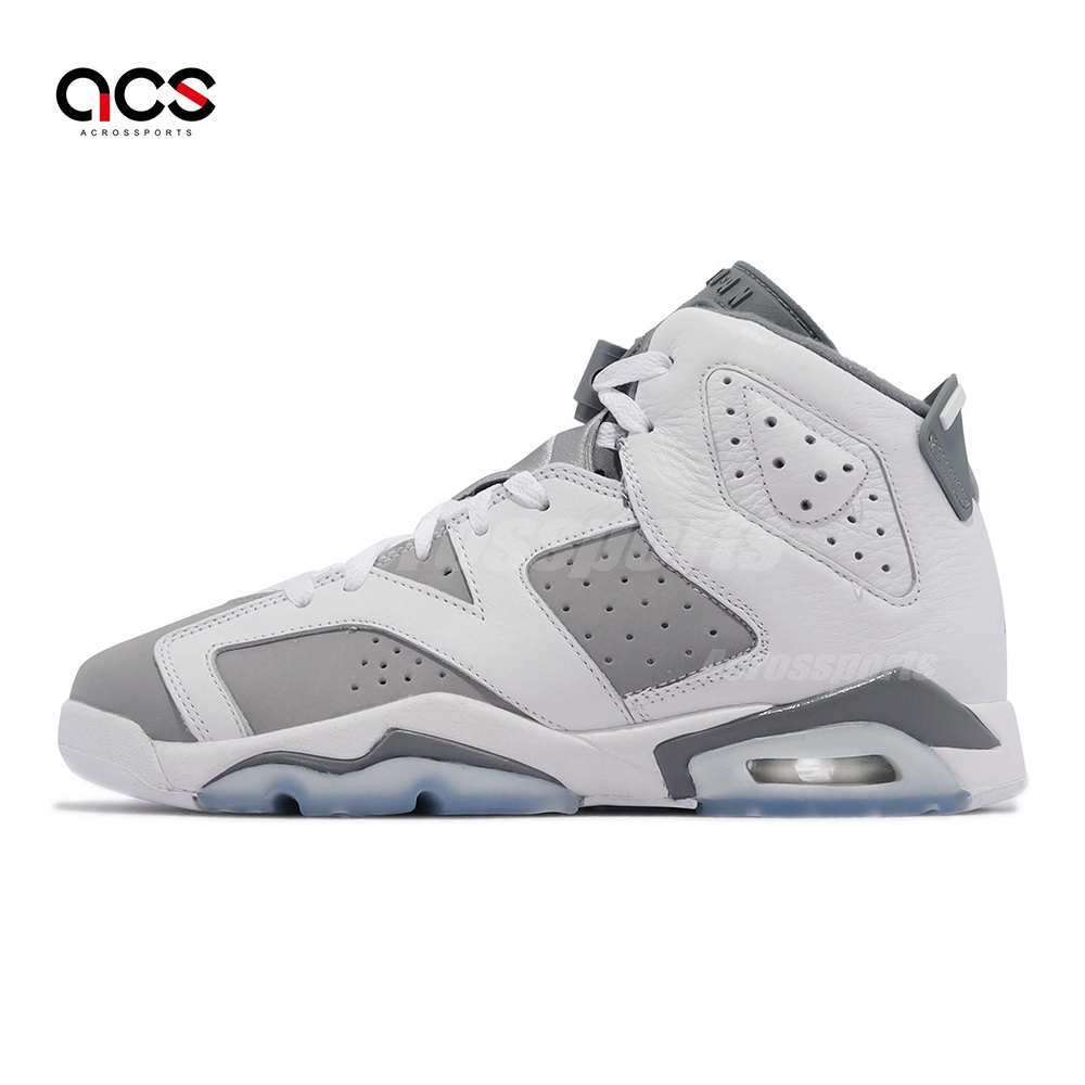 Nike Air Jordan 6 Retro GS 大童鞋女鞋Cool Grey 6代喬丹休閒鞋384665