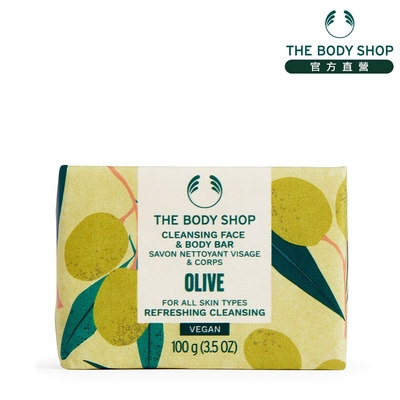 The Body Shop 橄欖活化臉部&身體潔膚皂-100G