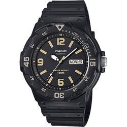 CASIO 卡西歐 DIVER LOOK 潛水運動風手錶 迎春好禮-黑/47.9mm MRW-200H-1B3VDF