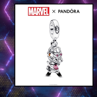 【Pandora官方直營】Marvel《星際異攻隊》星爵造型吊飾