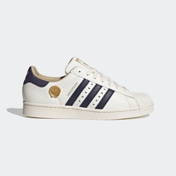 ADIDAS ORIGINALS SUPERSTAR 男女休閒鞋-白/藍-IE6977