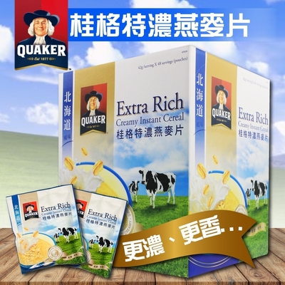 【QUAKER 桂格】北海道風味特濃燕麥(42g X 48包)