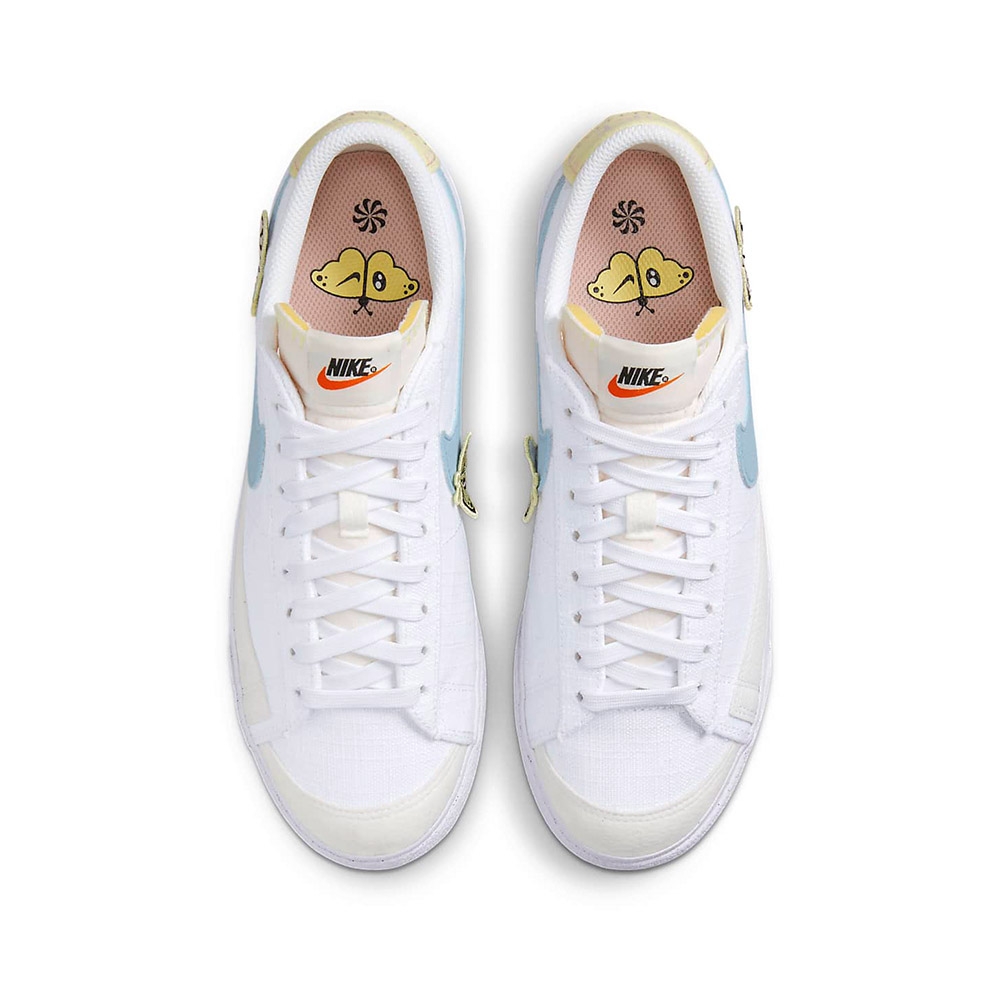 Nike Blazer Low Platform SE NN 女鞋白藍色經典低筒運動休閒鞋DJ6376