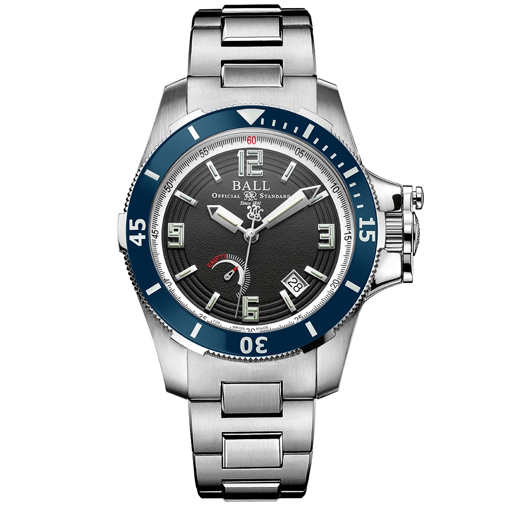 BALL波爾錶 Engineer系列 漢利號限量版 潛水機械腕錶 42mm / PM2096B-S2J-BK