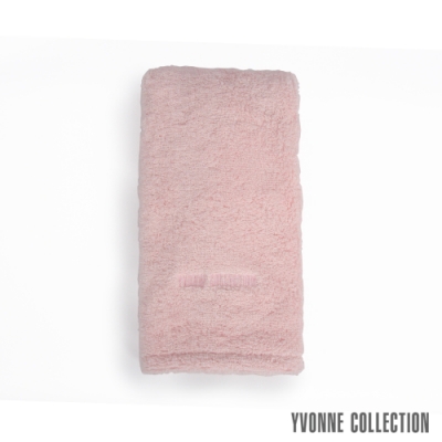 Yvonne Collection 棉柔長毛巾-千禧粉