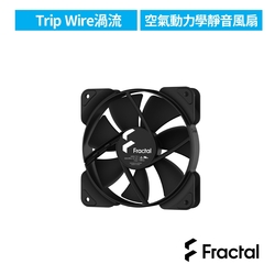 【Fractal Design】Aspect 12cm 散熱風扇-黑