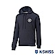 K-SWISS High Front Hoodie 刷毛連帽上衣-男-黑 product thumbnail 1