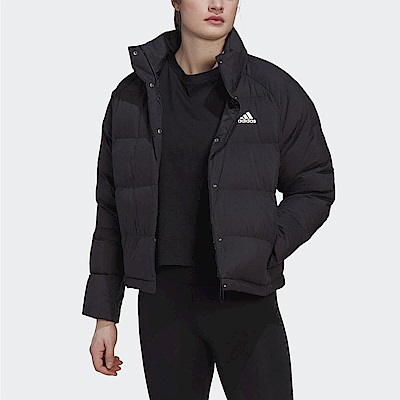 Adidas W Helionic Rlx HG8696 女 羽絨外套 運動 戶外 休閒 立領 保暖 亞洲版 黑
