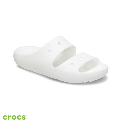 Crocs 卡駱馳 (中性鞋) 經典雙帶拖鞋-209403-100