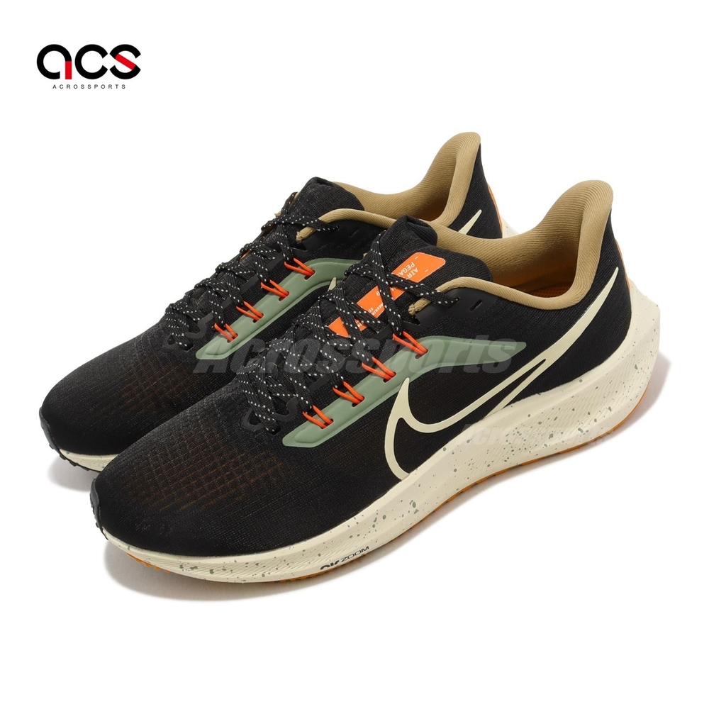 Nike 慢跑鞋 Air Zoom Pegasus 39 男鞋 黑 米白 小飛馬 氣墊 路跑 運動鞋 DX6039-071