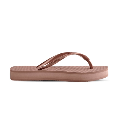 Havaianas Slim Flatform 女鞋 水藍色 經典 厚底2公分 人字拖 拖鞋 4144537-1669W