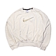 Nike 大學T NSW Swoosh Sweatshirts 女款 運動休閒 抽繩 落肩 寬鬆 穿搭 米 黃 DO7212-030 product thumbnail 1