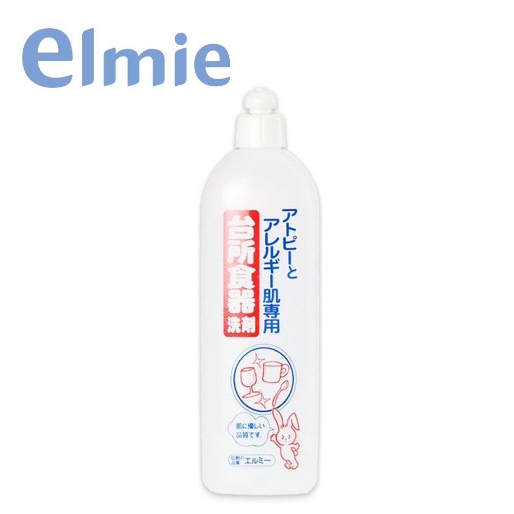 【日本愛兒美Elmie】廚房食器洗碗精500ml