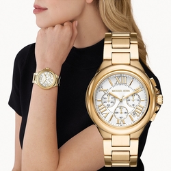 Michael Kors MK Camille 時尚三眼計時女錶 新春送禮-43mm MK7270