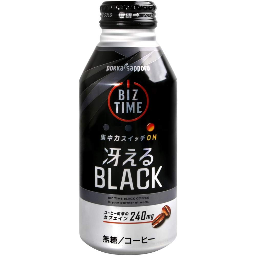 Pokka sappo BIZ TIME咖啡-Black (400ml)